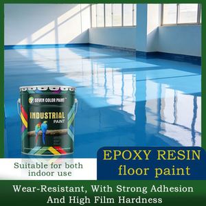 Seven Colors Guangdong Model 01 Industrial <b>Epoxy</b> Resin Curing Agent Liquid Spraying Application Building Factory <b>Floor</b> <b>Coating</b> - Product Image 3