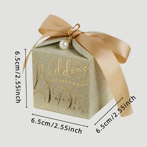 European-Style New Wedding Candy Boxes for Food &amp; Party Gifts Paper Gift Packaging for Small Businesses Quality Supplies - Product Image 5