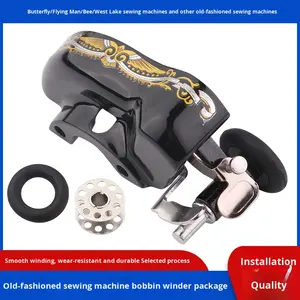 Accessoires pour machine à coudre à pédale vintage, papillon, mouche, abeille, marque Xihu, enrouleur <span class=keywords><strong>de</strong></span> canette pour machine à coudre domestique, métal - Product Image 6