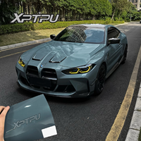 Échantillon gratuit de film de protection de peinture automobile TPU auto-réparant, résistant aux rayures, changeant de couleur, 7,5 mil