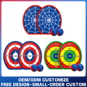 Jouets de balle collante pour enfants en carton rigide personnalisés ODM/OEM, jeu de fléchettes portatif d'intérieur, balle à <span class=keywords><strong>ventouse</strong></span> pour extérieur et jeu parent-enfant - Product Image 1