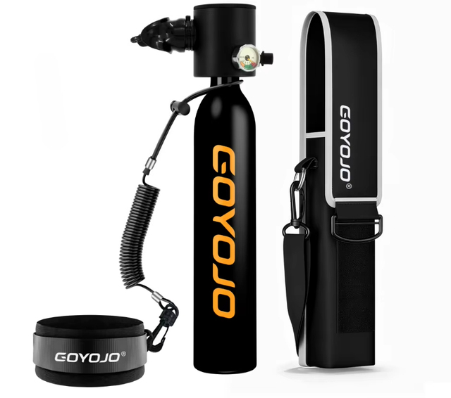 2026 New Hot Selling Mini Scuba Tank Portable 0.5L Diving Tank 3000 PSI Refillable Lung Tank 6 to 10 Minutes Breathing System