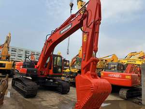 Doosan รถขุดดินไฮดรอลิก DX225LC 9C มือสอง Doosan 95% ใหม่รับประกันคุณภาพ22.5ton - Product Image 4