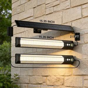 Trending Alecter Solar Powered <b>Motion</b> Sensor <b>Lights</b> IP65 Waterproof 4100K Neutral White High Brightness Lighting - Product Image 3