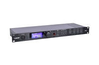 Processeur audio numérique DSP PA2 en acier inoxydable pour extérieur, professionnel, double canal, compression, limiteur, gestion des enceintes