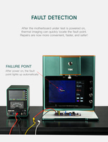 Machine de soudage laser à microscope HD TBK 2206, outil de réparation de cartes de circuits imprimés pour l'entretien des téléphones, ordinateurs et appareils électroniques