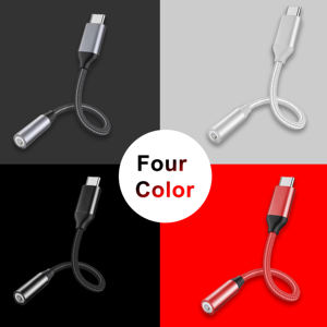 Pastall Adaptateur audio USB-C à 3.5mm DAC Convertisseur de <span class=keywords><strong>prise</strong></span> casque compatible Hifi <span class=keywords><strong>pour</strong></span> Xiaomi S <span class=keywords><strong>pour</strong></span> <span class=keywords><strong>Samsung</strong></span> <span class=keywords><strong>S20</strong></span> <span class=keywords><strong>pour</strong></span> sortie Huawei - Product Image 6