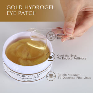 رقع جل للعين تحت العلامة التجارية الخاصة لإزالة الهالات السوداء، مرطبة للنوم، مع الكولاجين والكريستال الذهبي عيار 24 قيراط - Product Image 5