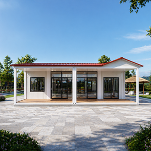 <span class=keywords><strong>Maison</strong></span> préfabriquée modulaire <span class=keywords><strong>en</strong></span> conteneur CE, pour deux chambres, taille personnalisée, avec salle de bain et cuisine, <span class=keywords><strong>maison</strong></span> familiale - Product Image 1