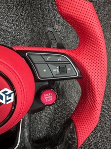 พวงมาลัยคาร์บอนไฟเบอร์ออกแบบได้ตามต้องการสำหรับรถ <span class=keywords><strong>Audi</strong></span> <span class=keywords><strong>RS</strong></span> A3 A4 A5 A6 C7 B8 R8 S3 S4 RS7 S5 <span class=keywords><strong>Q3</strong></span> Q5 RS3 TT RS5 RS6 B9 - Product Image 3