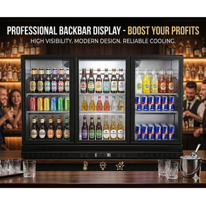 Réfrigérateur Commercial Sous Comptoir avec Porte Vitrée Certifié ETL et NSF pour Bars et Restaurants - Vente en Gros Usine - Product Image 1