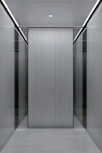 Ascenseur de passagers moderne sans engrenage de haute qualité 800 kg avec cabine en acier inoxydable pour les immeubles de bureaux en Chine - Product Image 3