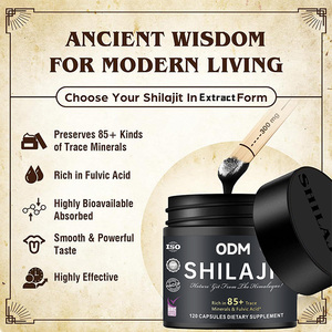 <strong>MEWELL</strong> OEM/ODM Pure Himalayan Shilajit Resin 600mg Trace Minerals Immune Support Adult Dietary Supplement 120 Capsules - Product Image 5
