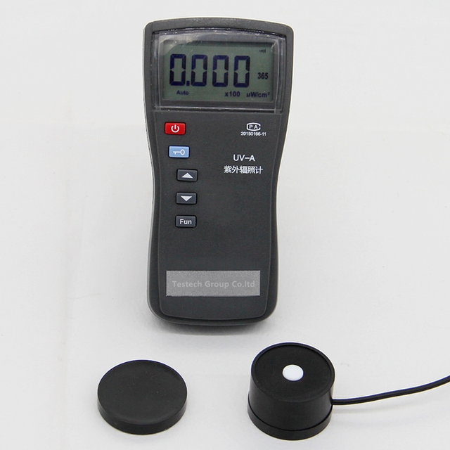 TESTECH UV-365/420 UV Meter, Digital Portable Ultraviolet Radiometer