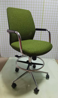 Chaise pivotante de réception avec repose-pieds et anneau de pied pour visiteurs, caissiers et bars – Vente en gros