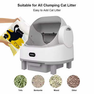 YG-ICB023MAX Akıllı Kedi Tuvaleti Ultra Sessiz Kendi Kendini Temizleyen Otomatik Tuvalet, Uygulama İzleme ve Kediler için Geniş Alan - Product Image 3