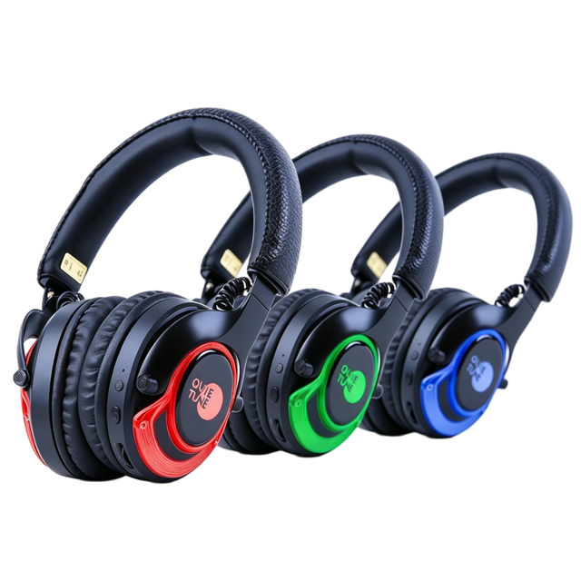 Silent Disco Headphones F49  HIFI Noise-cancelling Headsets