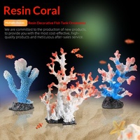 Décorations de paysage pour aquarium, roches artificielles de récif corallien, plantes aquatiques, décorations de paysage pour aquarium d'eau salée