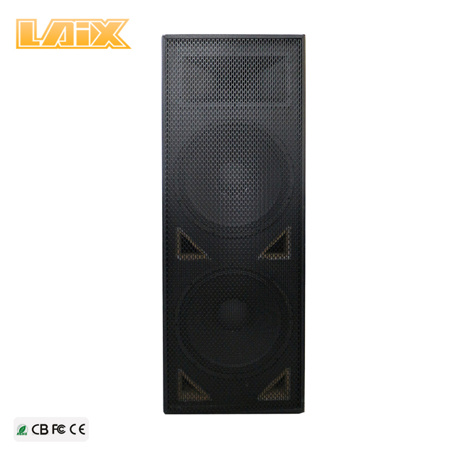 LAIX PS-01 Professional Audio Speaker China Supplier Nice Quality Custom Promotion Dual 10 12 15 Inch Dj Wooden Speaker Box