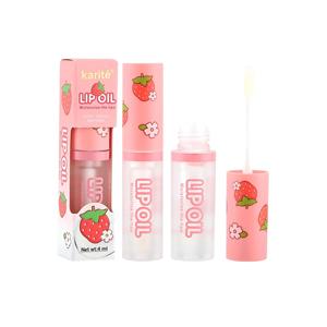 Karite Silky Touch Natural Moisturize Strawberry Changing Color <b>Lip</b> Oil Brighten Changing Color VC Fruity Transparent <b>Lip</b> Oil - Product Image 3