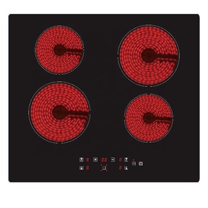 Qualité 6000W Four Burner Cooktops Cuisinières à induction Cuisinière électrique Cuisinière à infrarouge radiante - Product Image 5