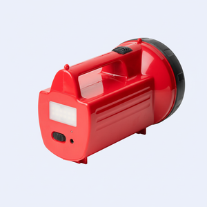 โคมไฟไฟฉาย LED แบบพกพา4000มิลลิแอมป์ต่อชั่วโมงใช้ในงานก่อสร้างทำจาก ABS ที่ให้แสงสว่างระยะทางไกลที่ทรงพลังสำหรับไซต์งาน - Product Image 1