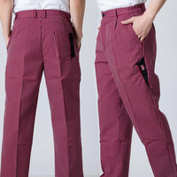 HZO-22006 professionnel Restaurant unisexe cuisinier pantalon Chef uniforme cuisine uniforme Chef pantalon