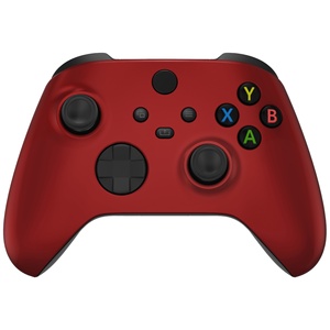 Side Panel & <b>Grip</b> Housing Cover for Xbox Series X/S <b>Controller</b> - Scarlet Red Replacement Shell Case Plastic - Product Image 2