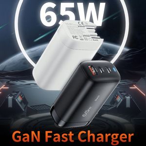 Custom 65W GaN 2 in 1 USB Type C <b>Multifunction</b> <b>Chargers</b> Adapters <b>Charger</b> Type-C Fast Charging 3 Ports for Mobile Phones - Product Image 5
