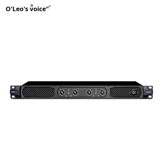 TPM Series Professional Power Amplifier Metal 550W Two/4-Channel 1U Rack Mount Digital for Stage Performance Conference