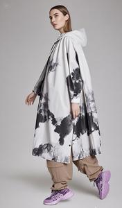 Mode femmes dames respirant long imperméable kaki Trench <span class=keywords><strong>manteau</strong></span> kaki imperméable mode coupe-vent pour l'extérieur - Product Image 5