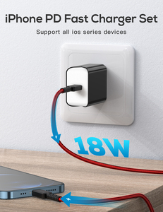 High Quality Super Fast Smart Quick <b>Charging</b> Dual Usb c Wall Plug Pd Type c Qc3.0 Cell Phone Usb Wall Phone Charger - Product Image 5