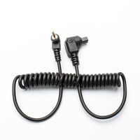 Cable de Control Remoto de Obturador de 2.5mm a C3 para Flash y Cámara, Compatible con 5D2, 5D3, 5D, 46D