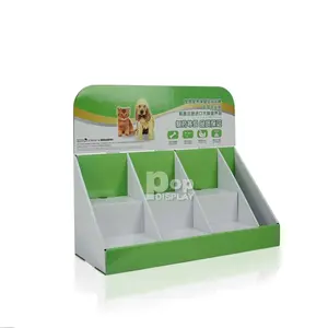 POP-Verpackung CMYK-Druck karton Counter Top Display Counter Stand Top Papier