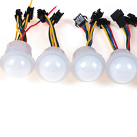 SHIJI carnaval 26mm Pixel LED WS2811 lampe multicolore corps en PVC 12V éclairage de fête foraine pour parc d'attractions parc à thème et carrousel
