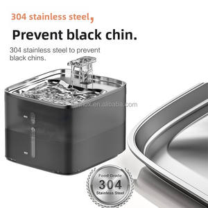 Meistverkauftes Haustierprodukt <span class=keywords><strong>2026</strong></span> Aufladbarer Katzen-Trinkbrunnen Edelstahl 4,2L/142oz Leiser Intelligenter Haustier-Wasserspender - Product Image 6