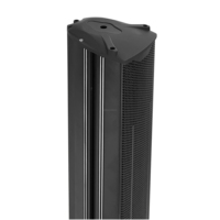 MARCO Q407M 500W Système de haut-parleurs portables étanches à colonne métallique 6*4,5 pouces Connectivité XLR pour sonorisation DJ moyenne à grande