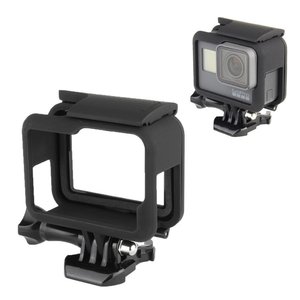 Étui de cadre de protection pour <span class=keywords><strong>GoPro</strong></span> Hero 7 <span class=keywords><strong>6</strong></span> 5 boîtier de caméscope pour <span class=keywords><strong>GoPro</strong></span> Hero5 <span class=keywords><strong>6</strong></span> 7 noir Action Camer accessoires de caméra - Product Image 2
