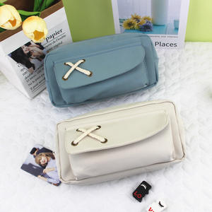 Caja de lápices de cuerda de cáñamo crema personalizada fabricantes estuche de lápices estilo <span class=keywords><strong>Instagram</strong></span> para niños - Product Image 2