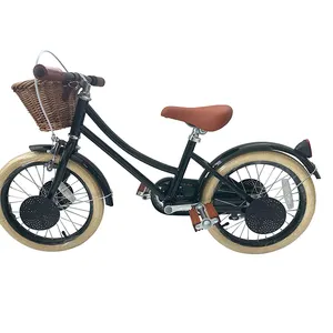 China Factory Wholesale Children's Bicycle 12/14/16/18inch Kids' Sports Bike Single Speed Steel Fork Ordinary Pedal 4-8 Years