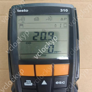 Testo 310 Détecteur d'efficacité de combustion Analyseur de gaz de combustion de chaudière Testeur CO/O2 Analyseur de température de fumée pour instruments de test - Product Image 2