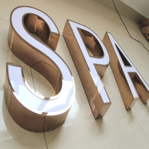 Индивидуальный Светодиодный Знак, наружная реклама, акриловый 3D Настенный знак, светодиодный канал, буквы, знак - Product Image 5