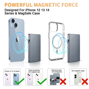 Dunste Aangepaste Logo Smart Creditcard Pop-Up <span class=keywords><strong>Rfid</strong></span> Aluminium Metalen Air Tag Portemonnee Met Houder - Product Image 4