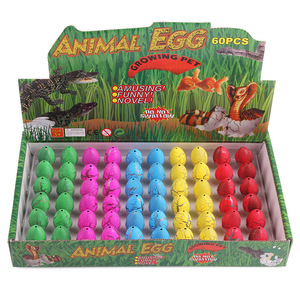 Jouet éducatif d'œufs <span class=keywords><strong>de</strong></span> dinosaures à faire éclore, animaux magiques <span class=keywords><strong>qui</strong></span> grandissent <span class=keywords><strong>dans</strong></span> <span class=keywords><strong>l</strong></span>'<span class=keywords><strong>eau</strong></span>, jouet d'apprentissage scientifique pour enfants, 60 pièces/boîte en gros - Product Image 5