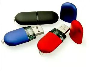 Environmentally Friendly 1GB-64GB Capacity Card Style Lipstick USB Flash Drive 2.0 & 3.0 Compatible New Plastic Product