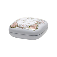 Logo personnalisé Récipients carrés en métal Cadeau Bar Savon Boîte en fer blanc de bonne qualité Savon fait main Boîte en fer blanc