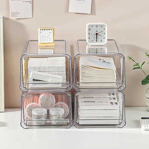 Công suất lớn rõ ràng đa chức năng Stackable phòng tắm trang điểm truy cập lưu trữ tổ chức ngăn kéo - Product Image 4