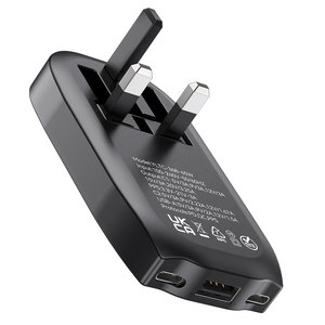 Enchufe plegable de carga rápida GaN de 65W con suministro de energía del compatible con <span class=keywords><strong>Notebook</strong></span> <span class=keywords><strong>iPhone</strong></span> Samsung - Product Image 1