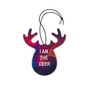 <b>Car</b> Air Freshener Deer Shape Hanging Solid Perfume <b>Tablet</b> Long Lasting Fragrance For <b>Car</b> Interior Plastic Material - Product Image 5