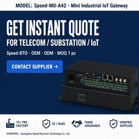 OURSPEED Speed M04-A62 Linux Industrial IoT Quad-core A55 Ubuntu Gateway 4 ports série 6DI 2DO Origine Chine pour données à distance